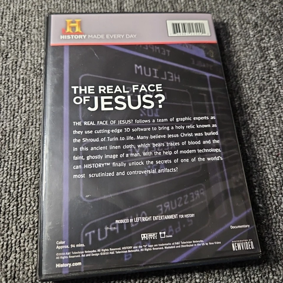 The Real Face Of Jesus DVD History Channel Documentary Christian Bible - Image 2 of 4