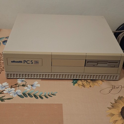 computer Olivetti PCS 286 vintage - 第 1/18 張圖片