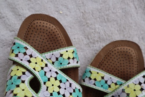 Multicolored SPRING STEP L'ARTISTE Floral LolaRose Wedge Sandals EU 36 US 5.5 -6 - Picture 10 of 10