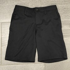 Under Armour Black Shorts Youth Boys NWOT Sz 10