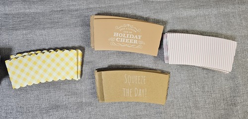 Juego de 50 fundas desechables mixtas para tazas frescas calientes - Imagen 3 de 3