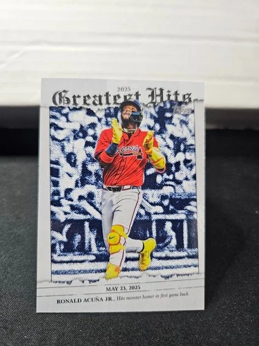 2026 Topps Series 1 Ronald Acuña Jr. Base (RAW)