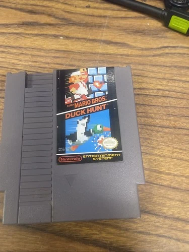 Vintage NES Super Mario Bros Duck Hunt Nintendo Game Cartridge Japan 1985 Tested