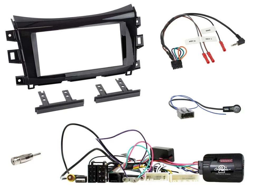 JVC USB Bluetooth Lenkrad DAB 2DIN Autoradio für Nissan Navarra D231 2016-2022 - Bild 3 von 4