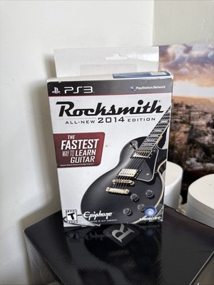 ROCKSMITH 2014 with Real Tone Cable Playstation 3 PS3 Brand New & Factory Sealed