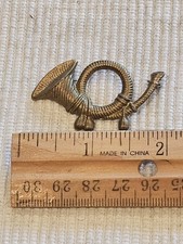 Civil War To 1870s US Army Officer Infantry Cap Badge w Prongs L@@K!!!