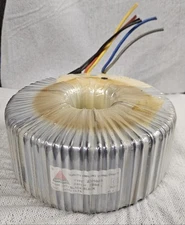 Amplimo ZNT1000 Toroidal Transformer 277V to 2x30V 16.7A 1000VA 50/60Hz Used