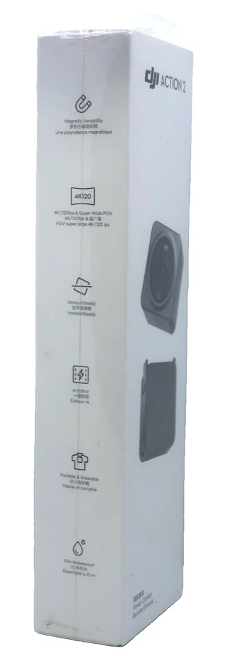 DJI Action 2 Power Combo Action Camera with Battery Extension Module NEW! - Image 2 of 3