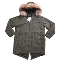 Pepe Damen Jacke Pepe Jeans Dizzy Ro Parka Gr M Khaki Wintermantel Warm Neu