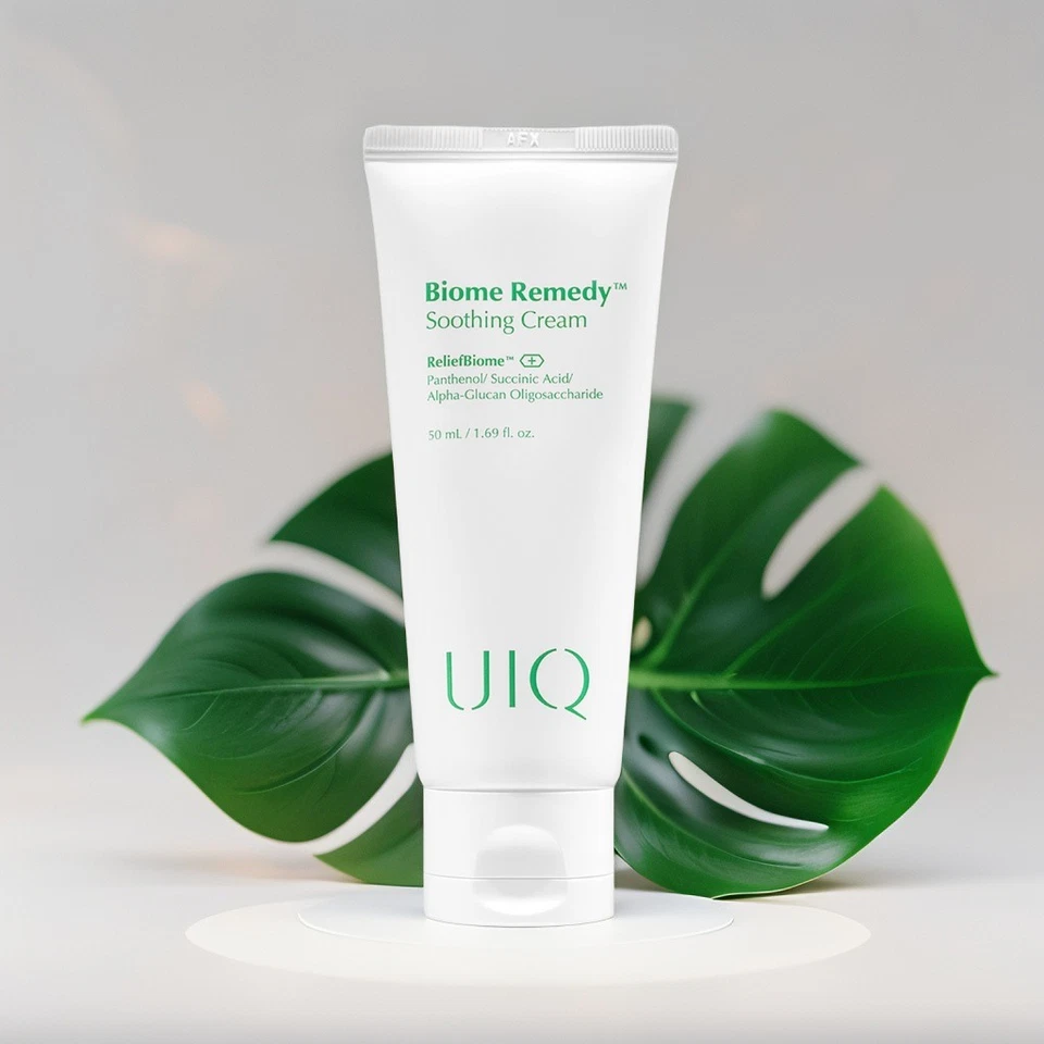 UIQ Biome Remedy Soothing Cream, 50ml - Calming & Hydrating Skincare - Image 3 of 4