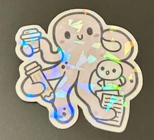 NEW The Coffee Monsterz Co. Octopus 🐙 Sticker TCMC