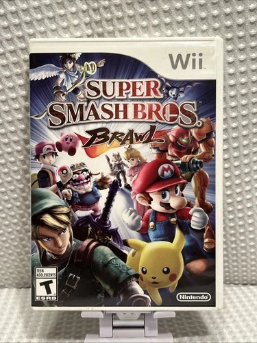 Super Smash Bros. Brawl / 100% Complete/Authentic - Tested (Nintendo Wii, 2008)