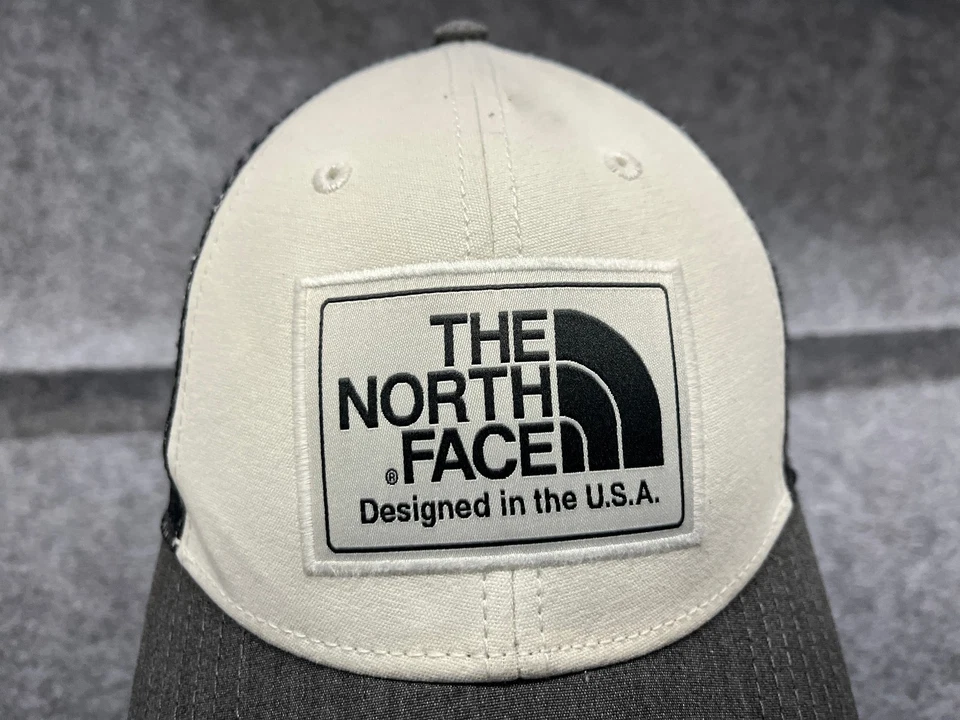 Gorra The North Face Snap Back Adulto Gris Blanco Algodón Poliéster Camionero Foto 2 de 4