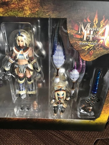 Monster Hunter 4G Action Figures Set Gore Magala Kirin Armor Capcom Rare D038 - Picture 5 of 6