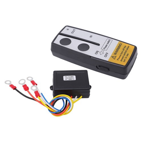 Wireless Winch Remote Control Kit With Receiver 12V 24V 75ft Long Range Access - Picture 5 of 12