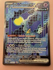Iron Crown ex 158/131 Sv: Prismatic Evolutions Holo on eBay