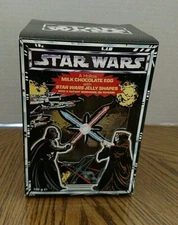 Star Wars British Hollow Chocolate Egg EMPTY Box/Darth Vader/Obi-Wan Kenobi/1996