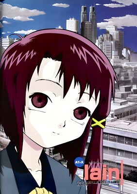 Serial Experiments Lain Poster B-Magazine Psyche 1998 Illustration