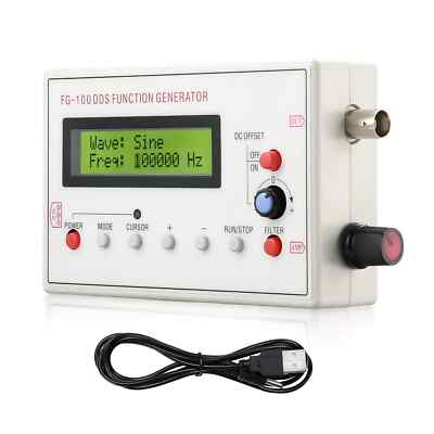 FG-100 DDS Function Signal Generator Frequency Counter Signal Source Module