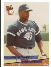DAVE STEWART 1993 FLEER ULTRA CARD FLAWLESS CONDITION