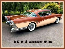 1957 Buick Roadmaster Riviera Coupe, Toolbox / Refrigerator Magnet, TOP QUALITY