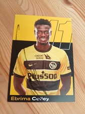 Signierte AK Ebrima Colley Young Boys Bern NEU