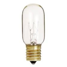 25T8N Tubular Appliance Bulb T8 Intermediate E17 Base 25W 120V