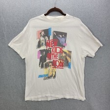 Vintage 1989 New Kids On The Block Hangin Tough Tour Shirt Screen Stars Sz. XL