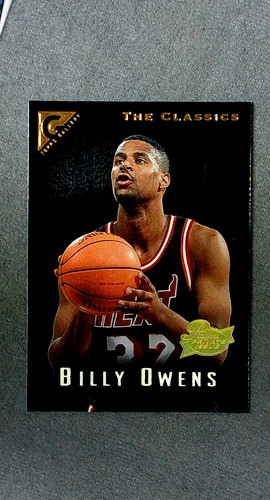 1995 Topps Gallery Billy Owens #110 card