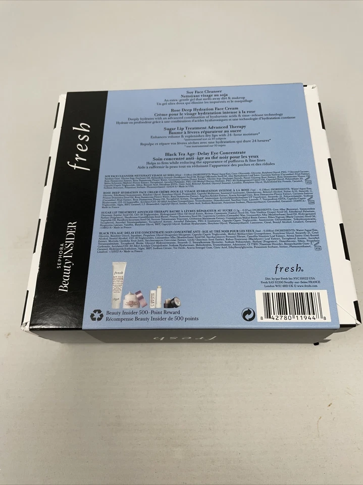 FRESH Skincare Face Cleanser,Facial Essence,Firming Cream Travel Sizes - Image 3 of 3