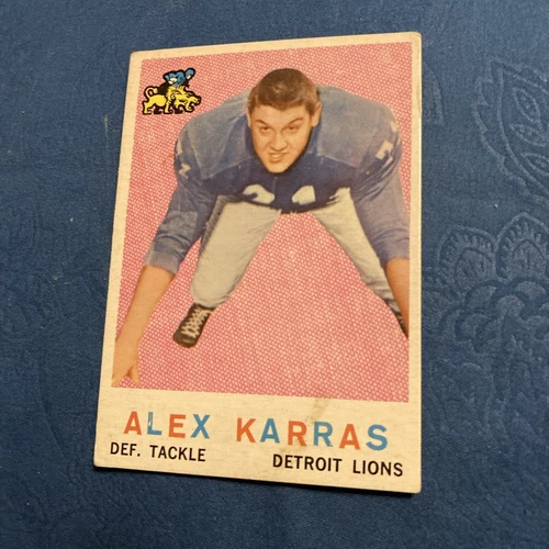 1959 Topps 103 Alex Karras RC