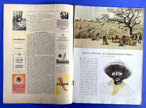 Revue Historique ATLANTIS 1943 N° 7 Images De Fleurs - Picture 2 of 5
