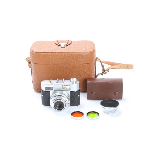 Voigtländer Vitomatic I Con Voigtländer Color-Skopar 2.8+ molto bene (246656) Voigtländer Vitomatic I Con Voigtländer Color-Skopar 2.8+ molto bene (246656)