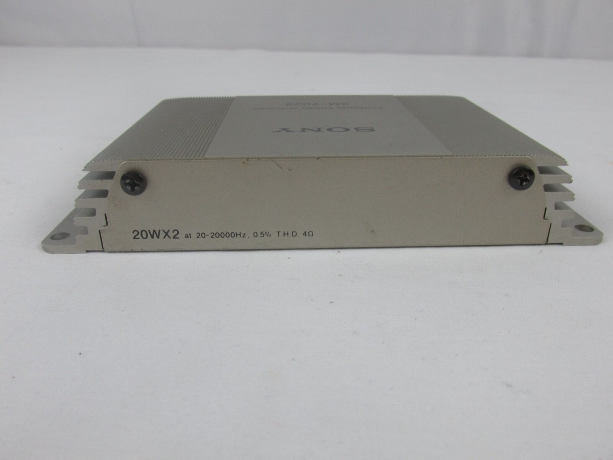Vintage SONY XM-2022 2 Channel Power Amplifier Amp Japan Made Car