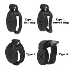 Men Super Small Male Chastity Device Cage Pocket Size Male Resin Locks Belt SM