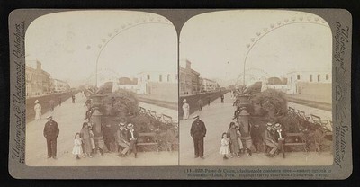 Photo:Paseo de Colon, eastern outlook to mountains--Lima, Peru 1907