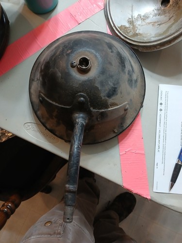 1915-1925 Model T Headlight With Two Reflector Pieces Rat Rod Restore.