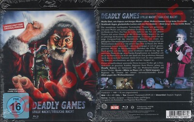 Blu-ray DEADLY GAMES STILLE TÖDLICHE NACHT (1989) Brigitte Fossey Uncut Kult NEU