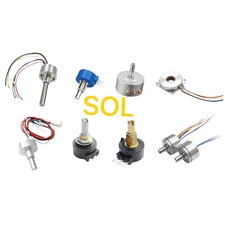 1pc SOL-22HS multi turn single turn potentiometer 10K5K1K sensor