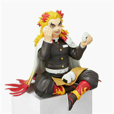 Demon Slayer: kimetsu no yaiba rengoku kyoujurou eating rice balls pvc  figure 