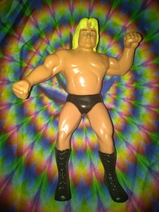 WWF LJN GREG THE HAMMER VALENTINE NO BELLY BUTTON VARIANT ...