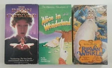 Childrens VHS Movie Bundle of 3 Titles SEE DESCRIPTION FOR TITLES