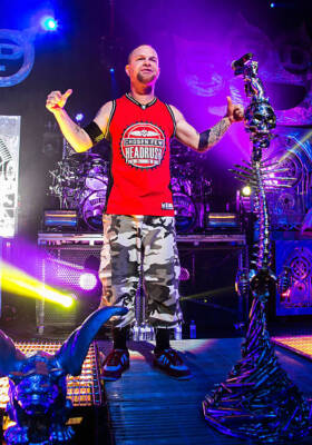 Ivan Moody of Five Finger Death Punch at in support of The Wrong S- Old Photo 18
