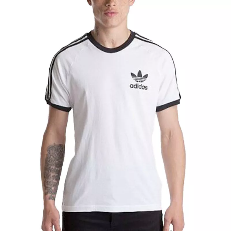 adidas Originals California T Shirt - White - Trade Sports