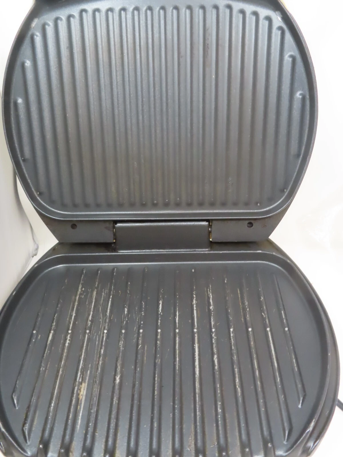 George Foreman GR30 Indoor Grill Used with Drip Tray
