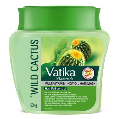 Vatika Kaktus Haarmaske 500g | Feuchtigkeits-Bombe | Trockenes Haar Retter