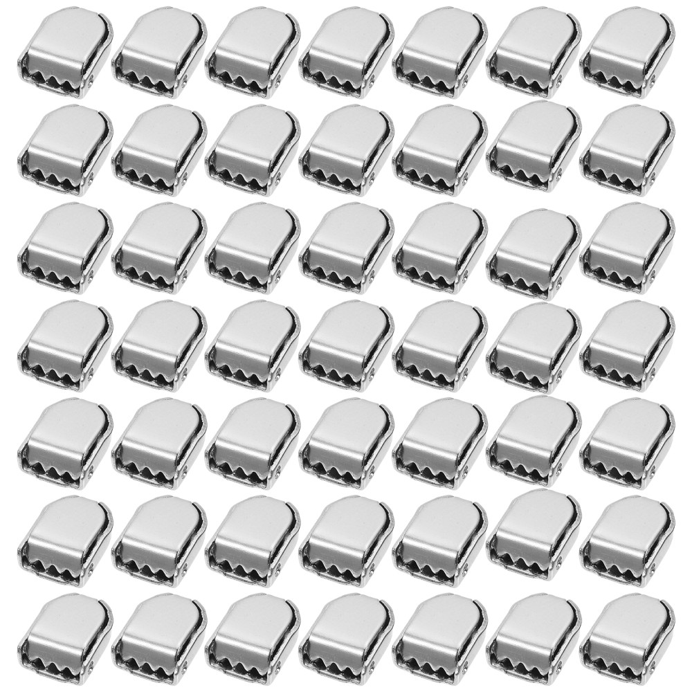 APL 100 Pezzi Tie Shoe Lace Clip Lacci Lavoro Fibbia Chiusure per Scarpe