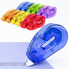 Double-Sided Tape Roller for Scrapbooking 12-Pack 0.31IN x 30FT Adhesive Ta...