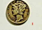1945 Mercury Dime