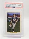 TOM BRADY 2006 TOPPS TURKEY RED FOOTBALL NO PRESS BOX WHITE PSA 10 Q0311
